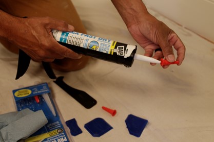 tapa de la herramienta Pro Caulk de DAP