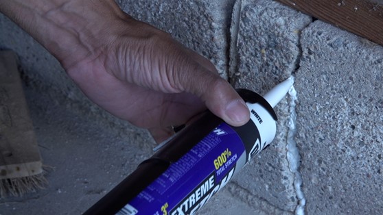 para plomería o las grietas en los cimientos