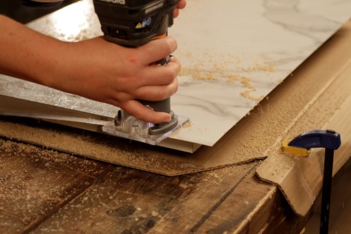 eliminar el exceso de laminado